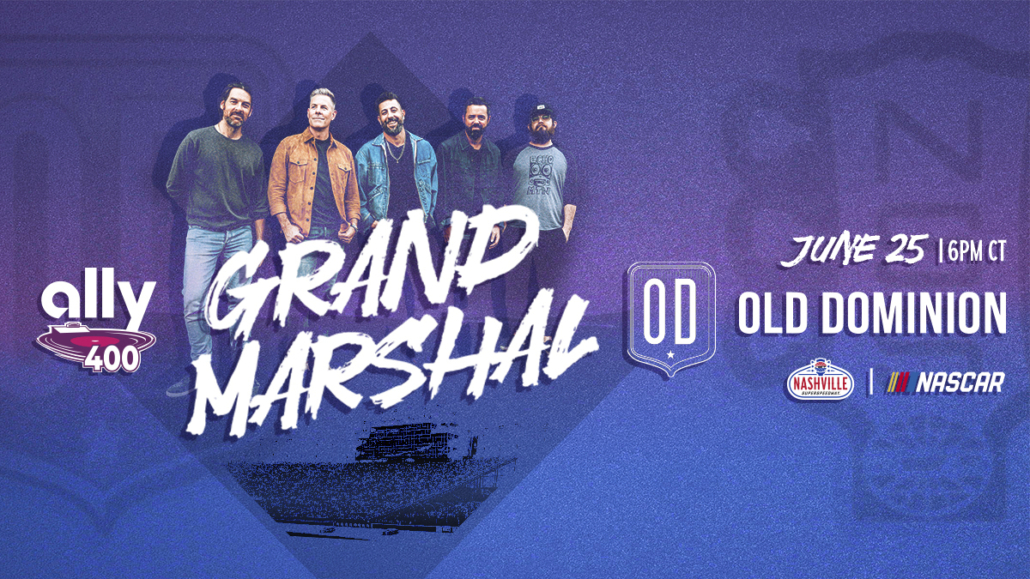 Old Dominion Named Grand Marshal Of 2023 Ally 400 NASCAR Cup Series