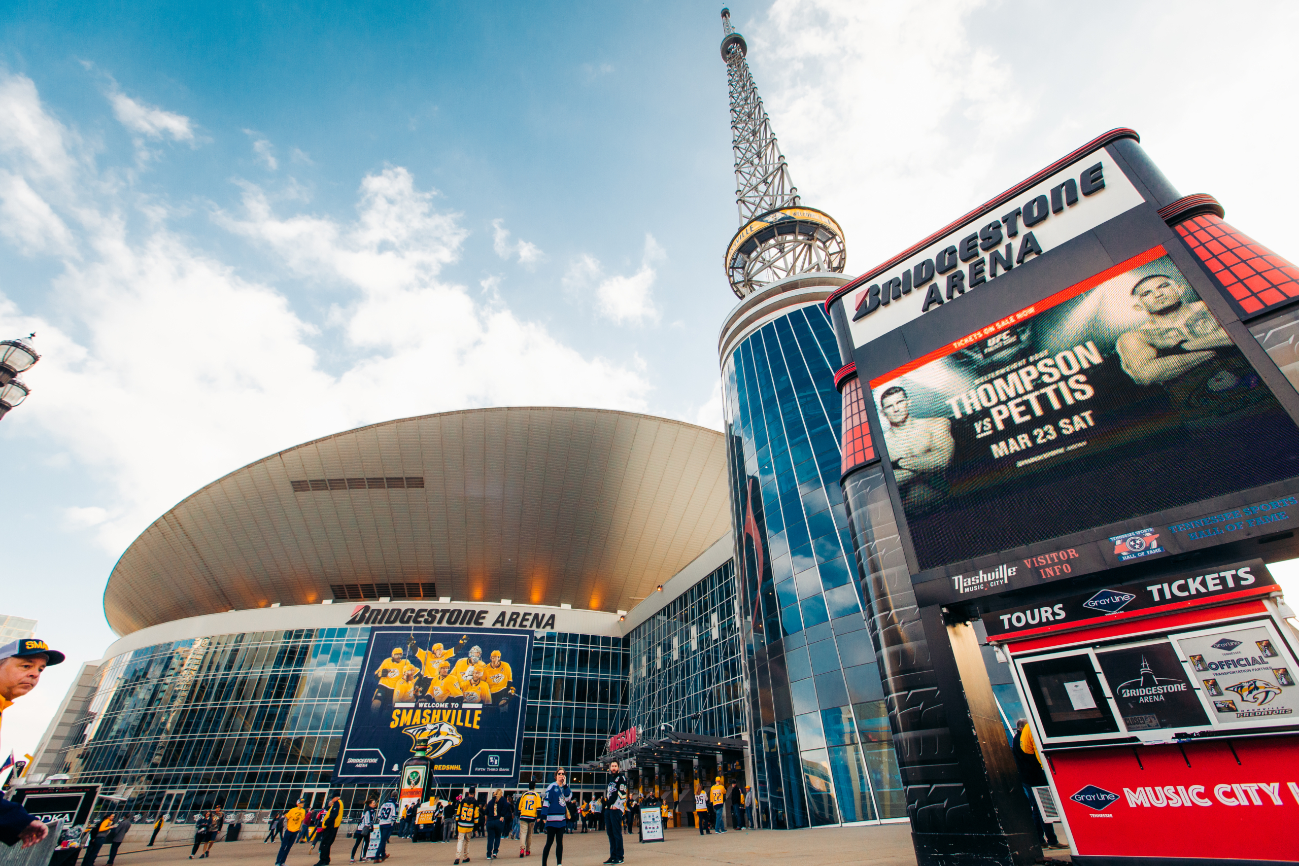 Bridgestone Arena Increases Capacity For Stanley Cup Playoffs - The Sports  Credential