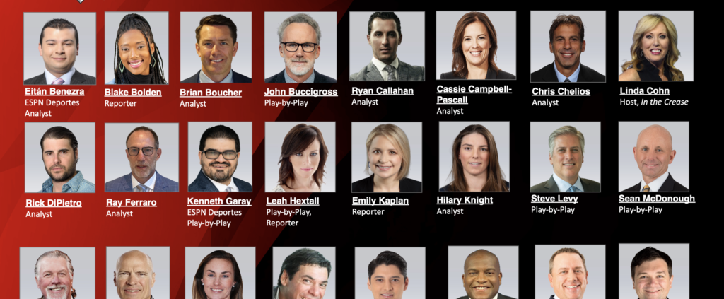ESPN Assembles an All-Star Roster of Hosts, Commentators, Analysts and  Reporters for LaLiga Santander Coverage - ESPN Press Room U.S.