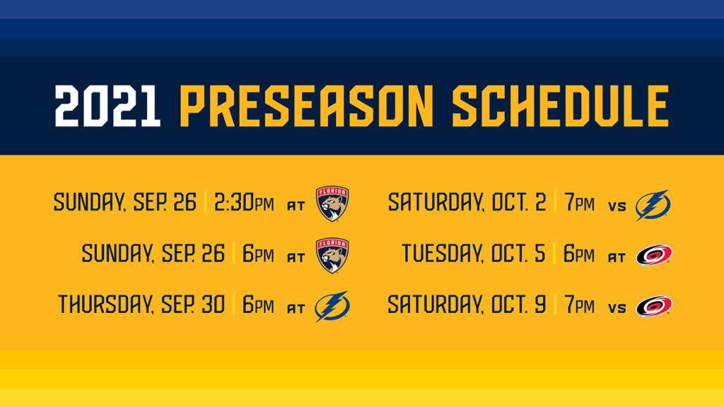 preseason schedule