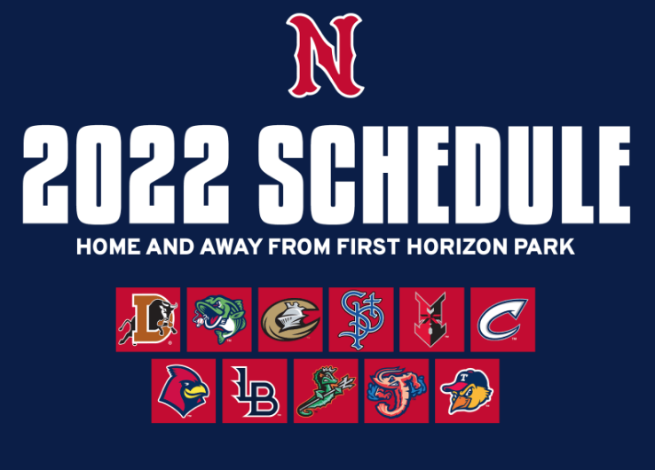 The Nashville Sounds Announce 2022 Schedule The Sports Credential