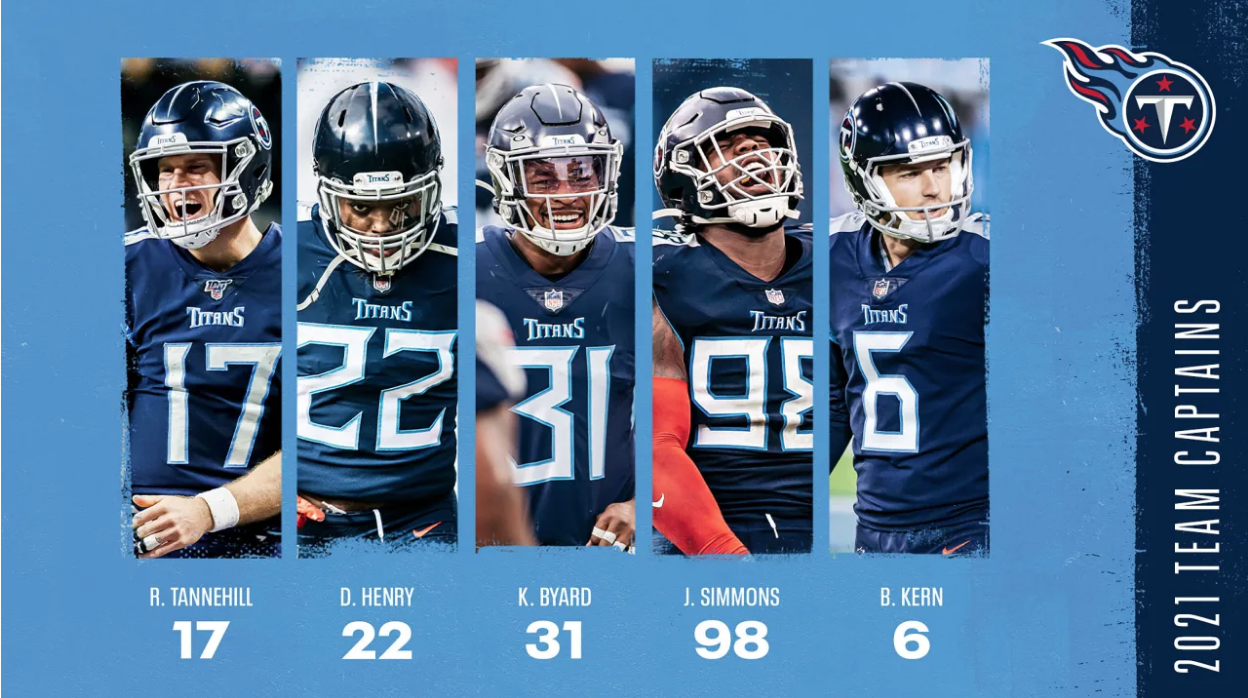 The Titans Name Team Captains Ahead Of Season Opener - The Sports Credential