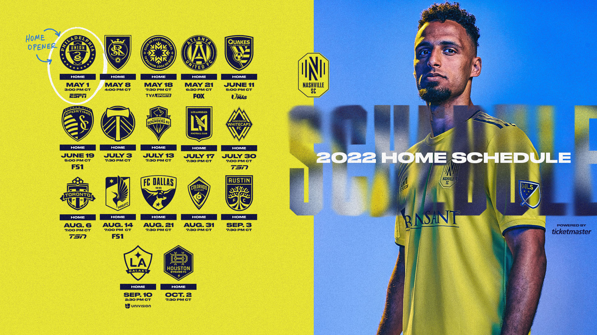 Nashville Sc Schedule 2022 Nashville Sc Releases Full Schedule For 2022 - The Sports Credential