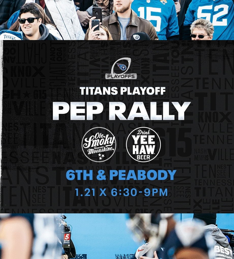 01/21/22 TITANS PLAYOFF PEP RALLY