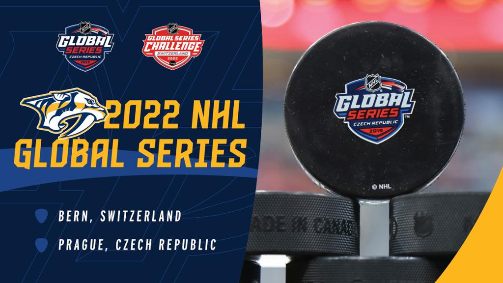 Why does the 2022-23 NHL season begin in Europe?