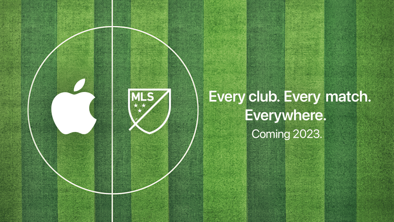 Apple TV, MLS Announce Exclusive Broadcasting Deal Beginning In 2023