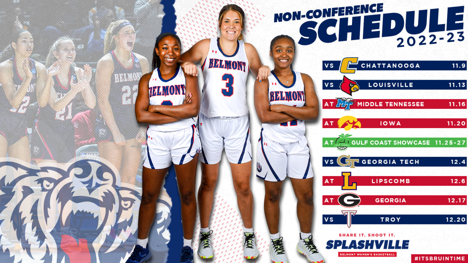 Belmont Women's Basketball Drops 2022-23 Non-Conference Schedule - The