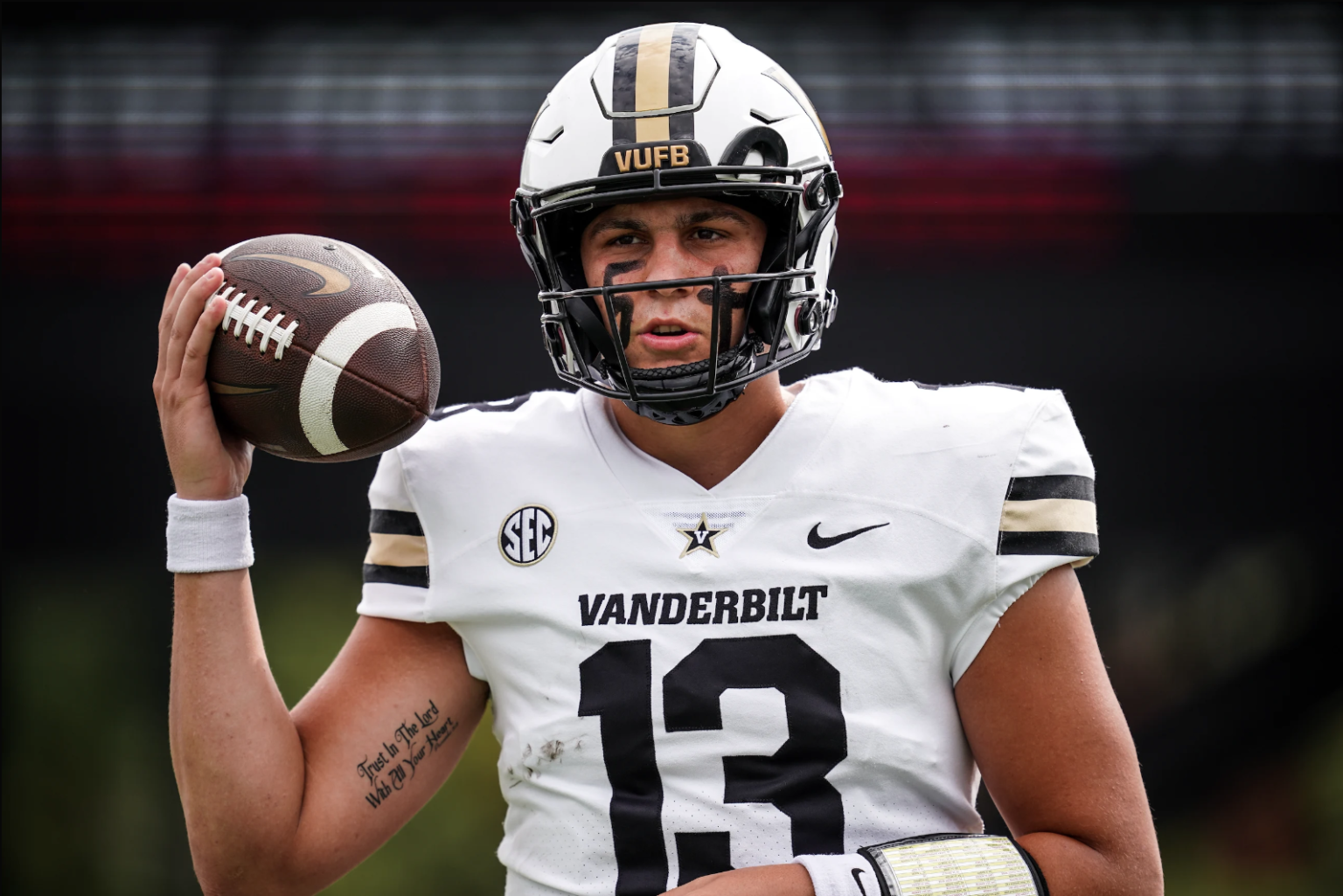 Vanderbilt Quarterback AJ Swann Named SEC Freshman Of The Week The