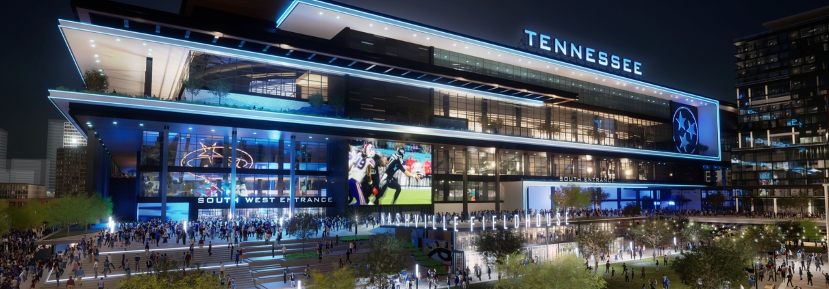 Tennessee Titans Share Renderings for $2.1 Billion New Stadium