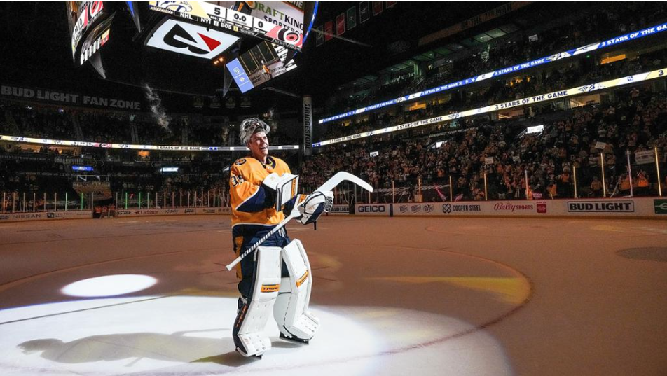 Pekka Rinne Named Finalist For King Clancy Memorial Trophy - The Sports  Credential