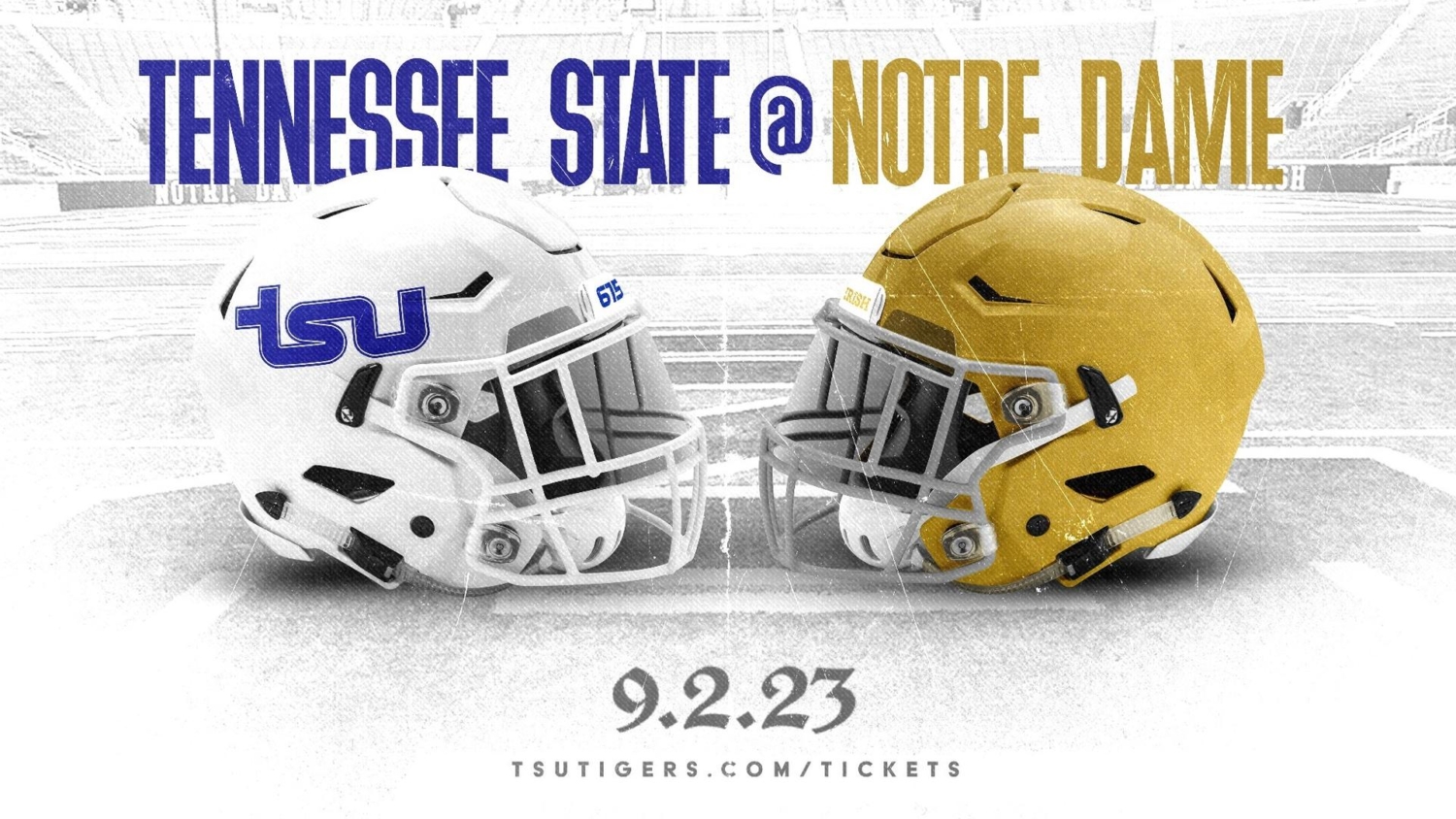 TSU Football Vs. Notre Dame Kickoff & Air Time Announced The Sports